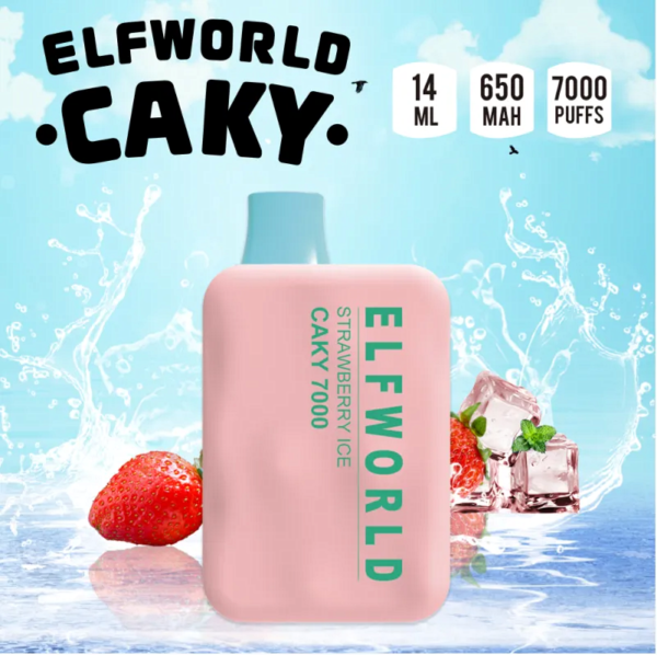 Top Sale ELFWORLD CAKY 7000 Puffs