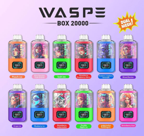 Waspe Box 20000 Puffs Disposable Vape Wholesale