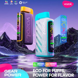 Gear Vozol Vapes asli 12000 sedutan Borong