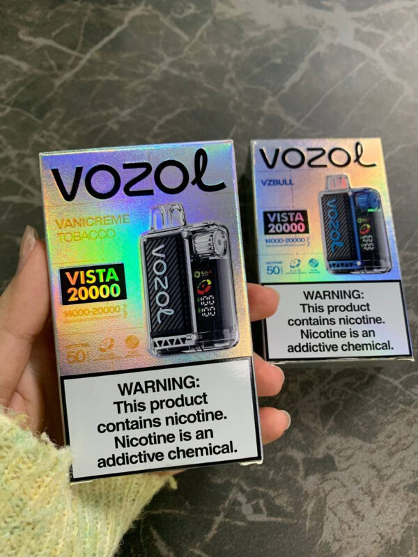 Vozol Vista 20000 Puffs Disposable Vape Europe Gratis forsendelse