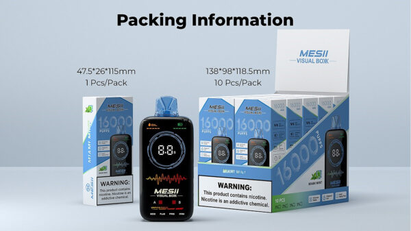 Vape Factory Cheaper Price Mesii Vape 16000 Puffs