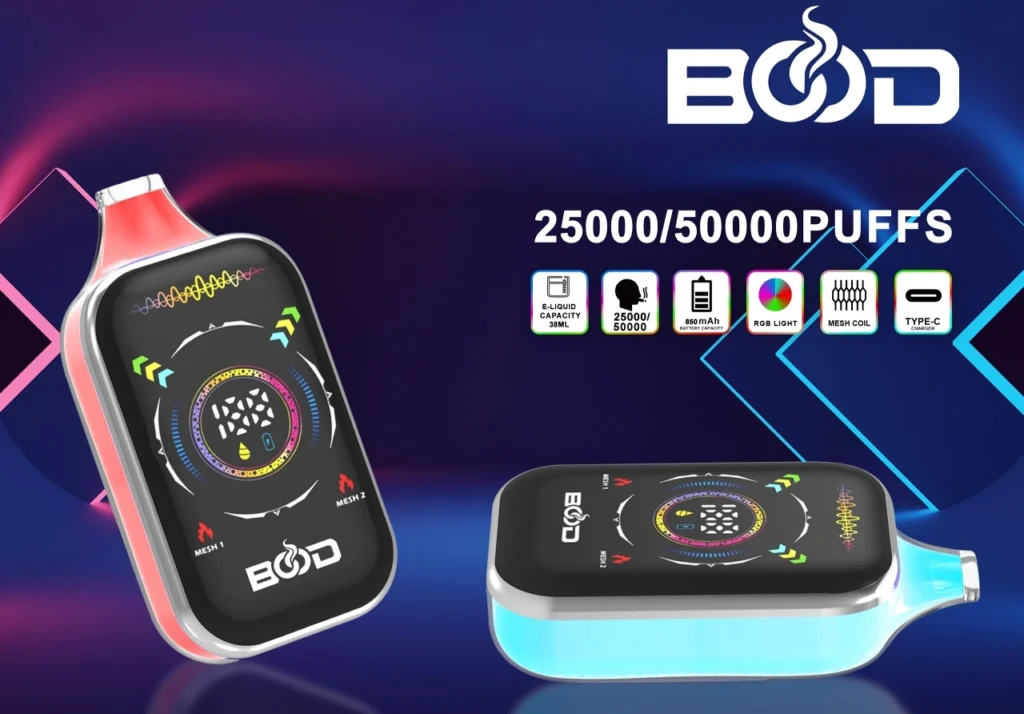 BOOD PULSE PRO 25K50K wymieniony System Systemu Vape'a