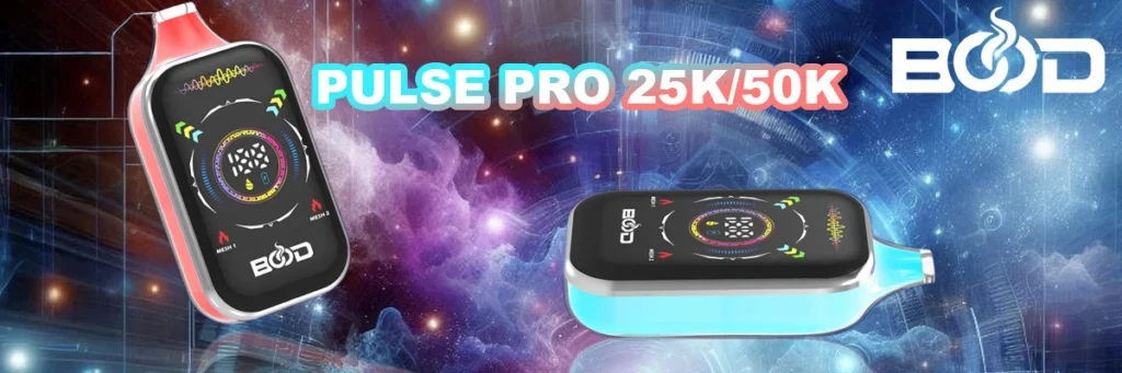 Bood Pulse Pro 25K50k Laborbowane na laboratorium 50K Puffs Długość długowieczności