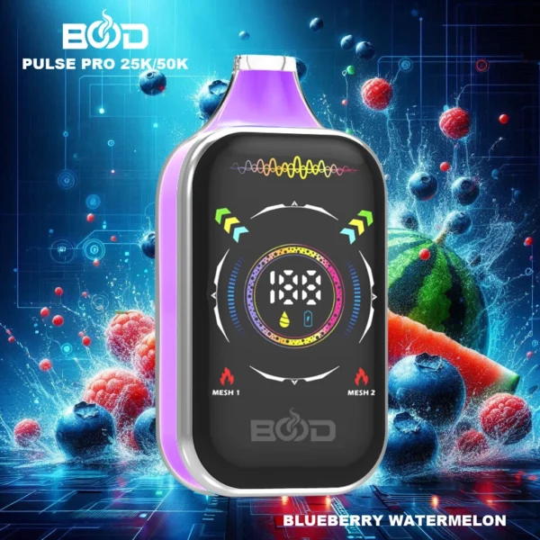 Bood Pulse Pro dual-flavor disposable vape with 2-in-1 taste technology