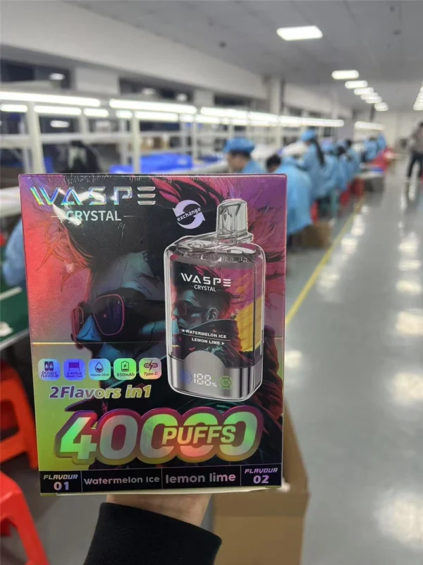 Exchange Flavor Waspe Crystal 40k Puffs Disposable Vape