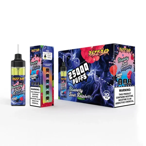 Razz bar 25000 Puff Flavor List – 16 Exquisite Vape Tastes