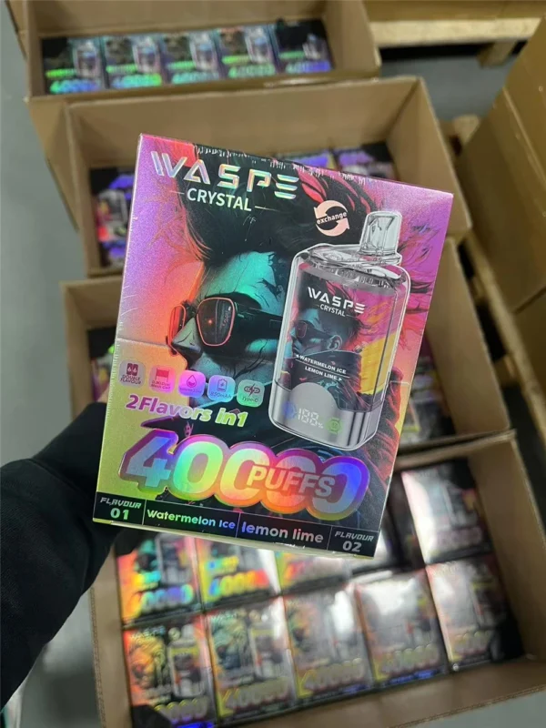 Waspe Crystal 40k Puffs Vape Factory Production