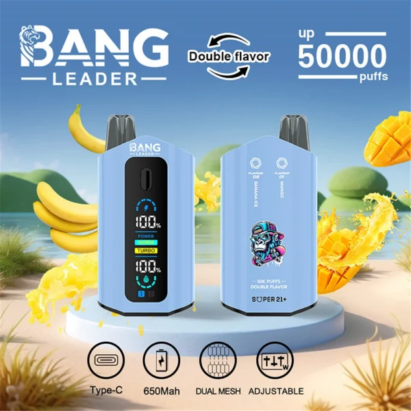 Bang 50k Vape Digital Display Disposable Vape High Resolution