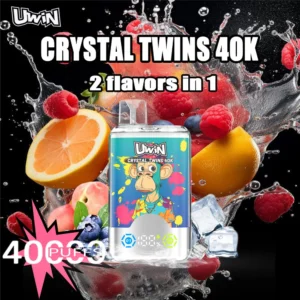 Vrac Uwin Twins Crystal 40K VAPE E-CIG de unică folosință