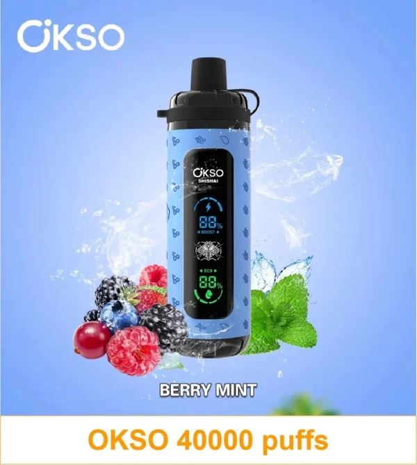 OKSO Shisha 40k Vape LED Display Feature, High Performance Wholesale