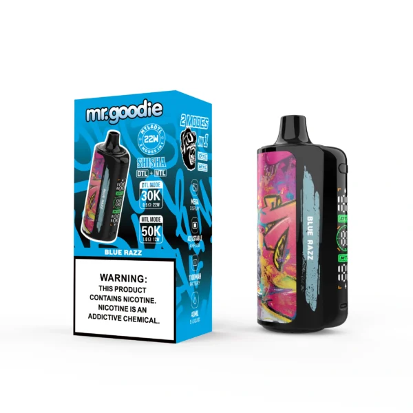 Mr. Goodie 50k Puffs MTL Mega Display Vape Wholesale