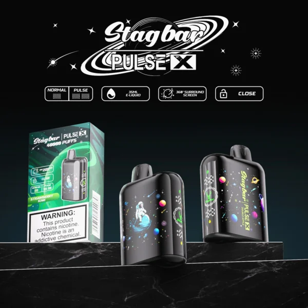 Top Sale Best-Selling Stag Bar PulseX 40k Puffs Vape Device 2025