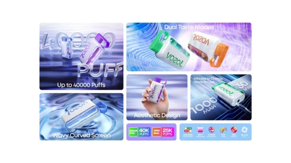 Best Vozol Star 40k Vape Flavor list