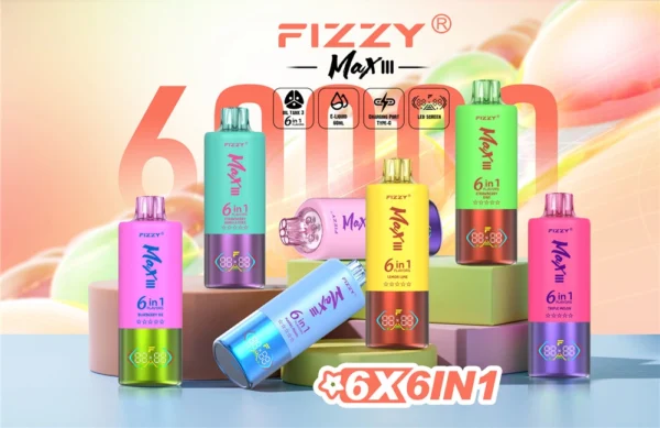Europe warehouse Fizzy 60k Vape Best Flavor