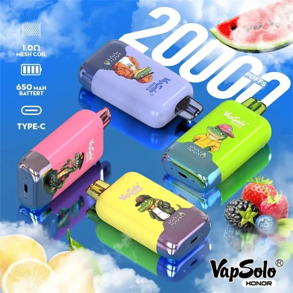 Hot sale Vapsolo honor 20k puffs Disposable Vape