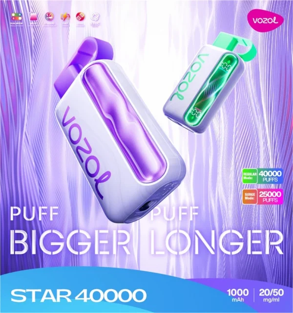 Vozol 40000 puffs Vozol Star Disposable Vape