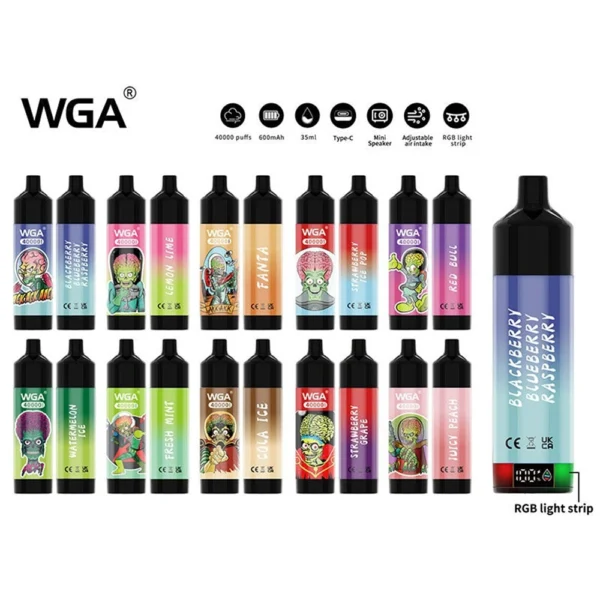 WGA 40k Puffs Vape Wholesale Price