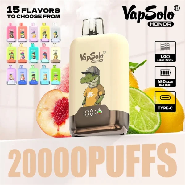 vapsolo twins 20000Puffs Disposable Vape Wholesale
