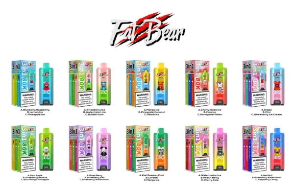 Aivono Fat Bear 80000 Puffs Vape Review