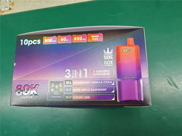 Bang Box 80k Puffs Triple Vape 3in1