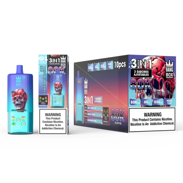 Bang Box Vape 80000 Puffs 3 flavor Wholesale Price