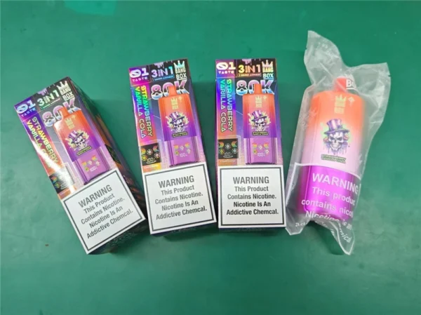 Bang box 80k puffs 3 in 1 vape with display 80000 puff