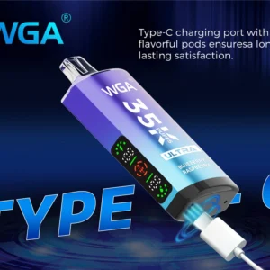 WGA Ultra 35000 Puffs LED Screen Disposable Vape