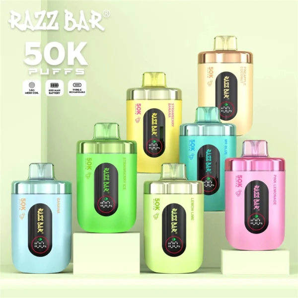 Wholesale Razz Bar 50k Disposable Vape