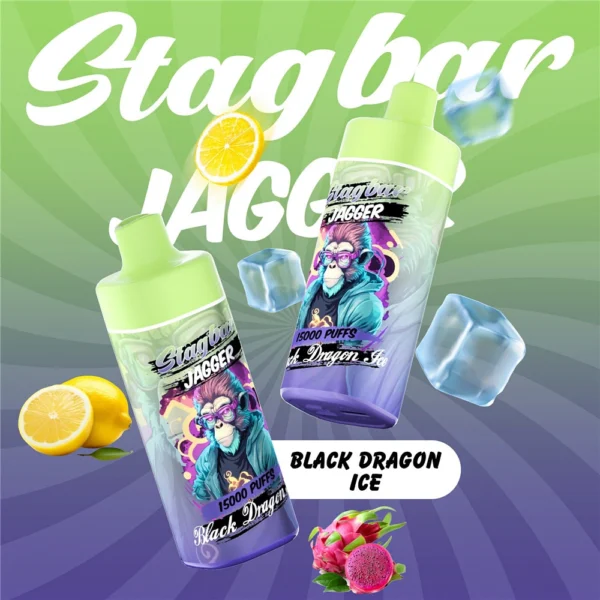 Stag Bar Jagger 15000 Puffs Digital Box Disposable Vape