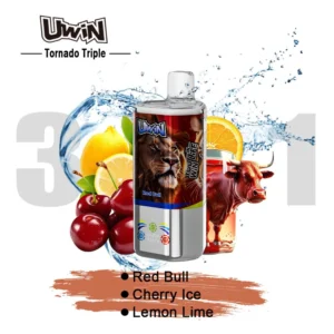 Uwin Vape Tornado Triple 60k Puffs Dual Mesh Coil