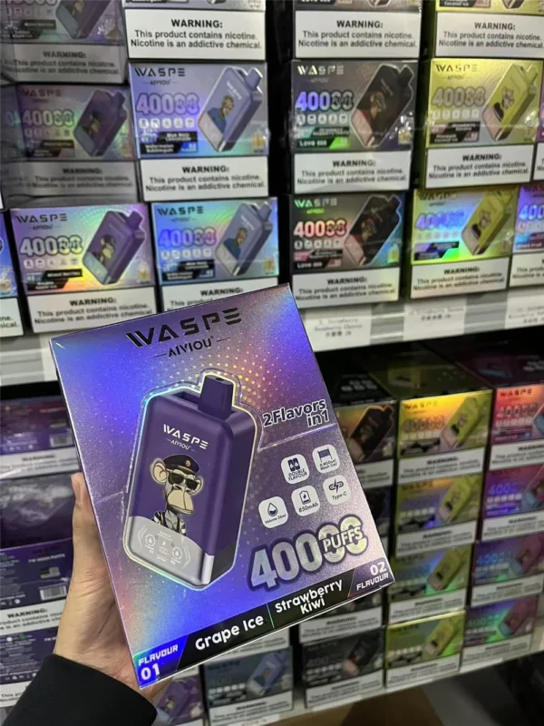 Waspe 40000 Puffs Dual Flavor Disposable Vape Wholesale