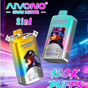 Aivono 120K Puffs Dual Flavor Run Mate Disposable Vape