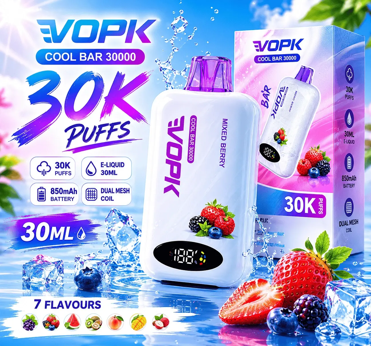 vopk-cool-bar-30000-vape-supplier VOPK Cool Bar 30000 Vape Wholesale Supplier