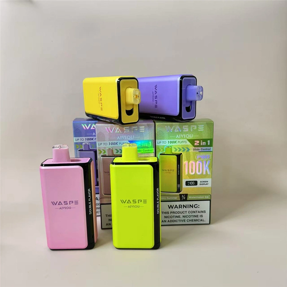 waspe-100k-vape-doble-sabor WASPE Vape Desechable Recargable 100K Caladas