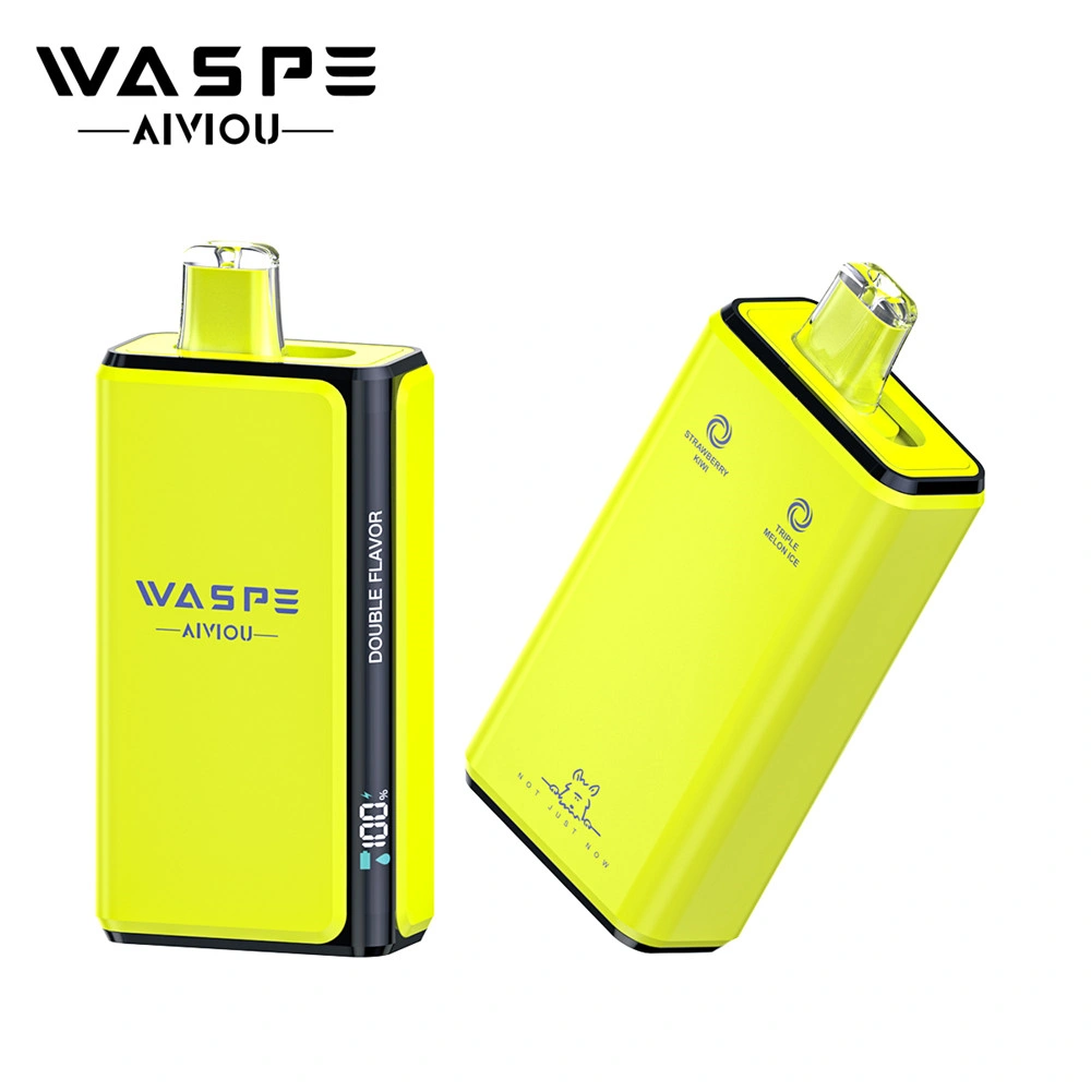 waspe-dupla ízű csúszka vezérlésű vape WASPE PRO eldobható vape kettős ízű vapinghez és hosszabb használathoz