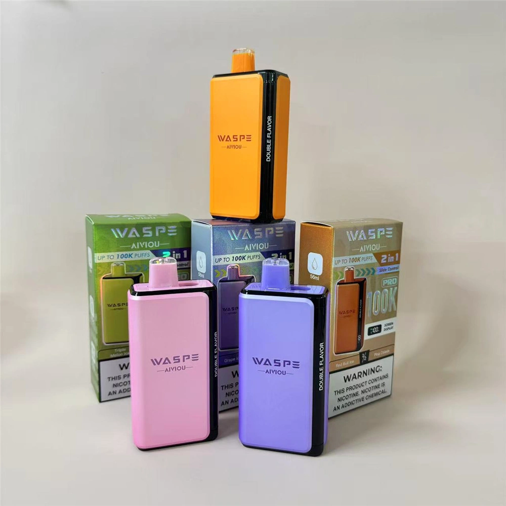 waspe-doble-sabor-100k-pro Dispositivo de vape Doble Sabor WASPE 100000 Caladas