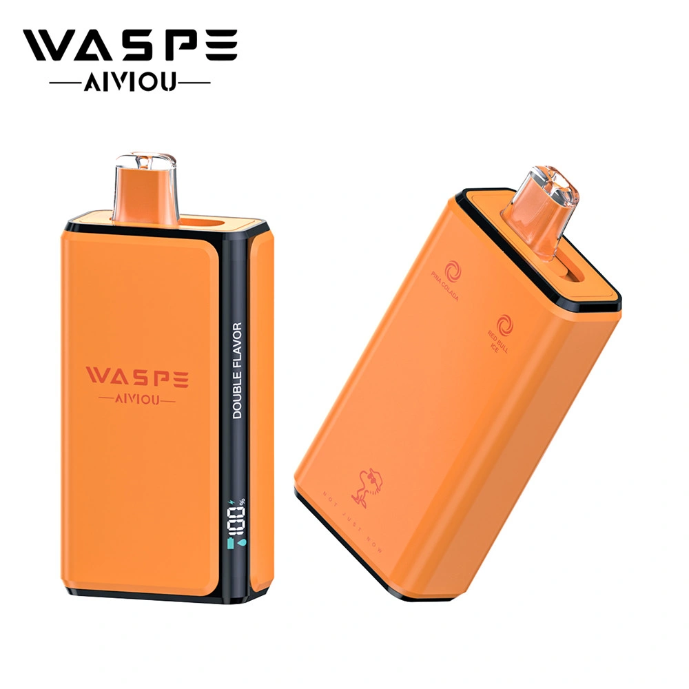 waspe-pro dupla ízű eldobható vape Prémium WASPE AIVIOU eldobható vape modern ergonomikus kialakítással