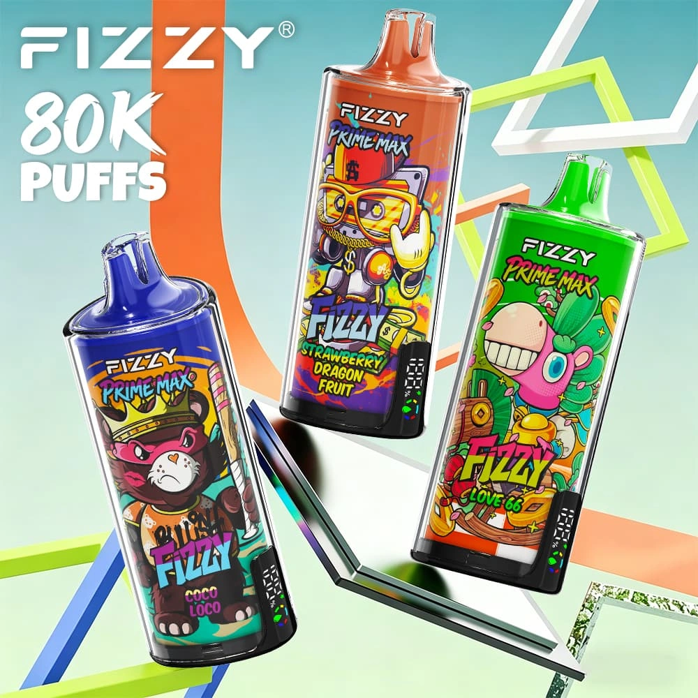 fizzy-80k-vente en gros pour boutiques de vapotage Stock d'entrepôt Fizzy 80K en Europe