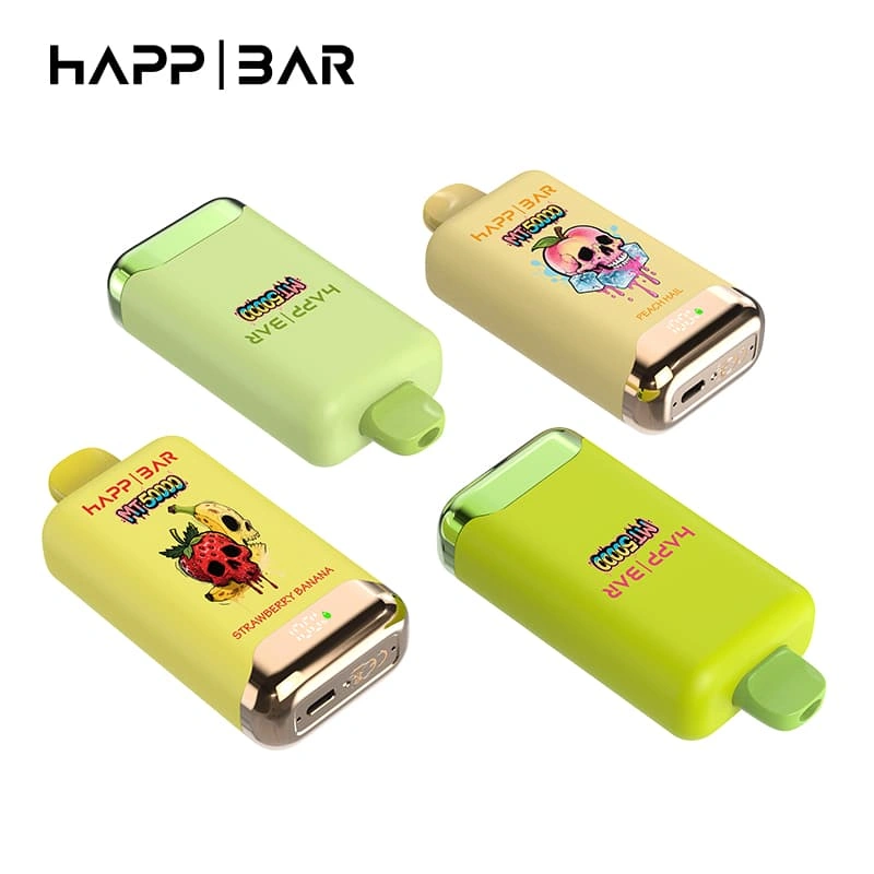 happ-bar-LED-skärm-50000-puffar-vape-distributör HAPP BAR MT50000 engångsvape med mesh-spole och LED-skärm för europeiska distributörer som söker premiumprodukter.