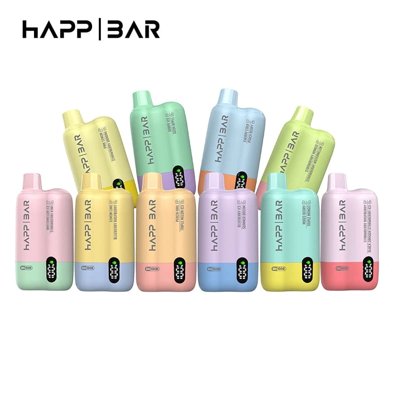 happ-bar-sh150k magas kapacitású vape B2B vásárlóknak HAPP BAR SH150K eldobható vape gyors európai szállítással, vape forgalmazóknak és üzleti ügyfeleknek.