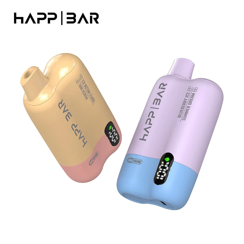 happ-bar-sh150k-mesh tekercs eldobható vape európai raktár HAPP BAR SH150K eldobható vape kiskereskedőknek, magas felhőkapacitással és kettős íz technológiával.