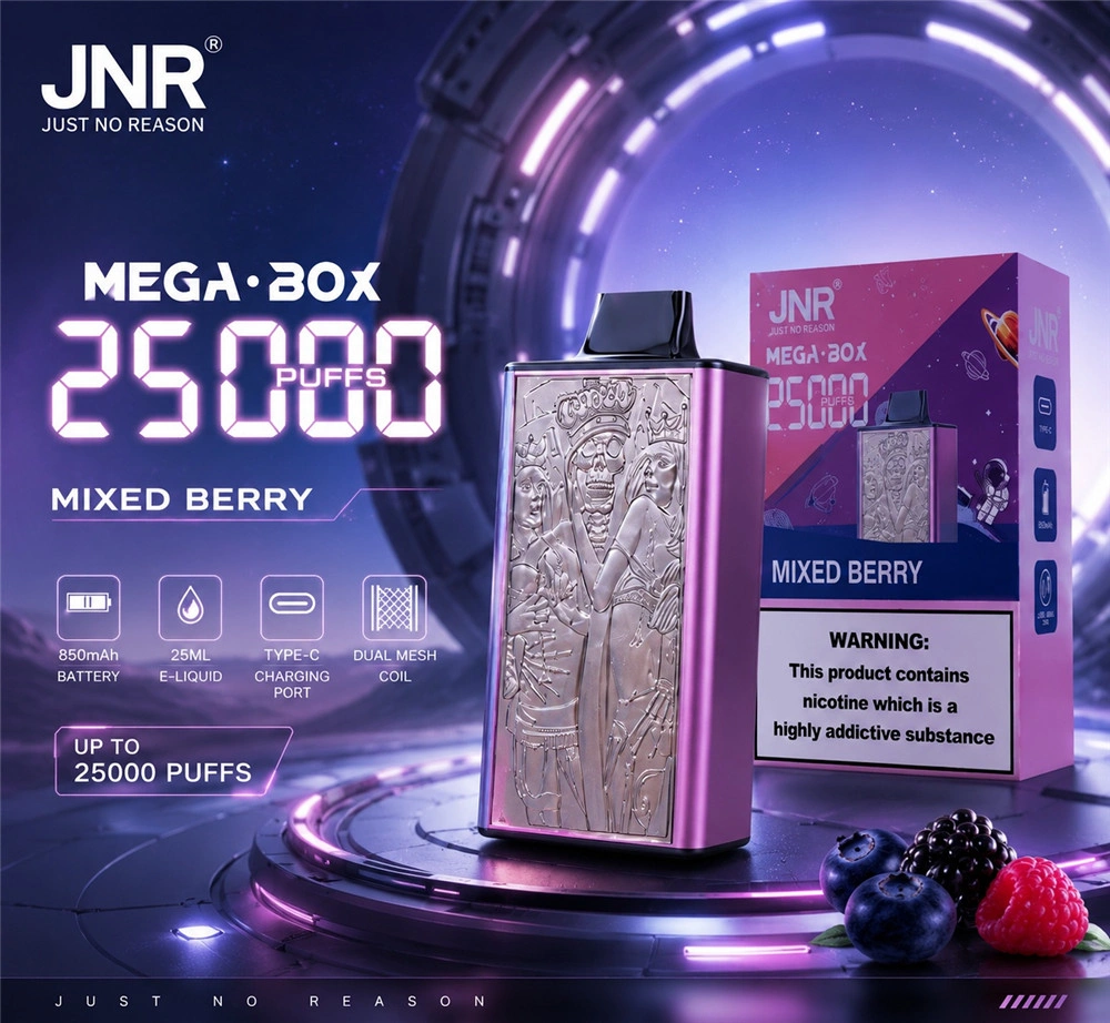 jnr-mega-box-25000-bouffées-vape-jetable-en-gros Fournisseur en gros de JNR Mega Box 25000 Bouffées Vape Jetable
