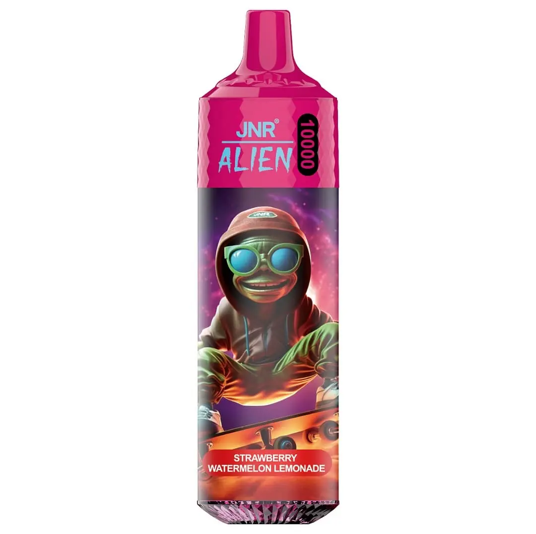 jnr-vape-descartável-recarregável-10000 Vape de bobina de malha recarregável com 20ml de e-líquido, carregamento Type-C e capacidade para 10000 puffs