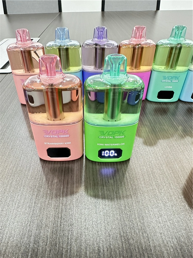 150000 Puffs VOPK Crystal Vape for European Wholesale Market VOPK Crystal vape trade