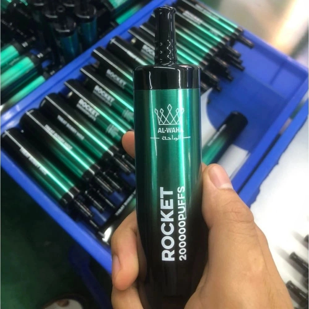 AL-WAHA Rocket 200000 Puffs Vape AL-WAHA Rocket 200K digital display vape with rechargeable battery and convenient device monitoring