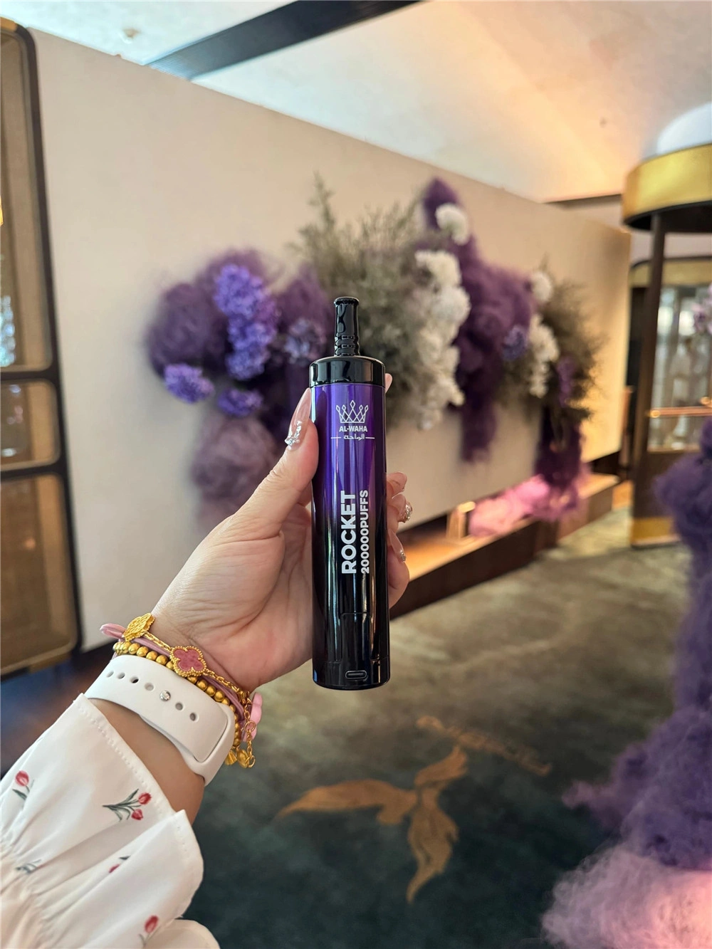 AL-WAHA Rocket 200K Long Lasting Vape AL-WAHA Rocket 200000 puffs vape featuring long-lasting performance and rechargeable disposable design