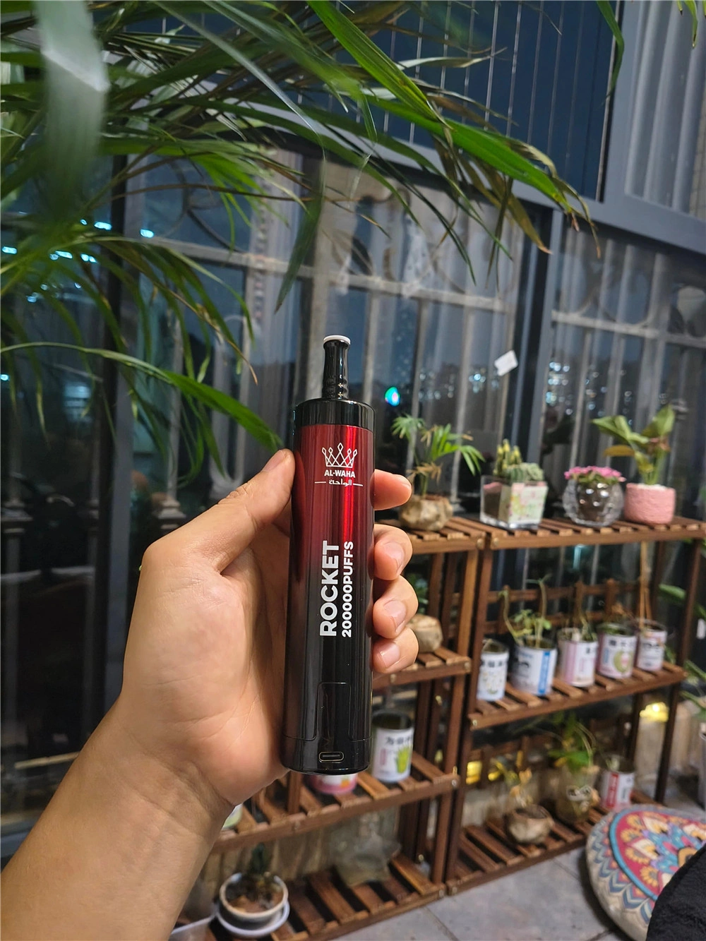 AL-WAHA Rocket 200K Rechargeable Disposable Vape AL-WAHA Rocket 200K mesh coil vape delivering enhanced flavor and dense vapor throughout use