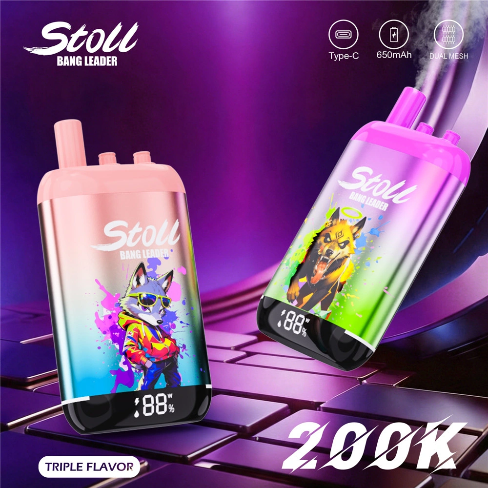 Bang Leader 200K Disposable E-Cigarette with Triple Flavors Bang Leader disposable e-cigarette