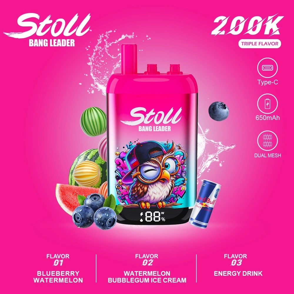 Bang Leader Triple Flavors 200K Puffs Disposable Vape Bang Leader Type-C vape