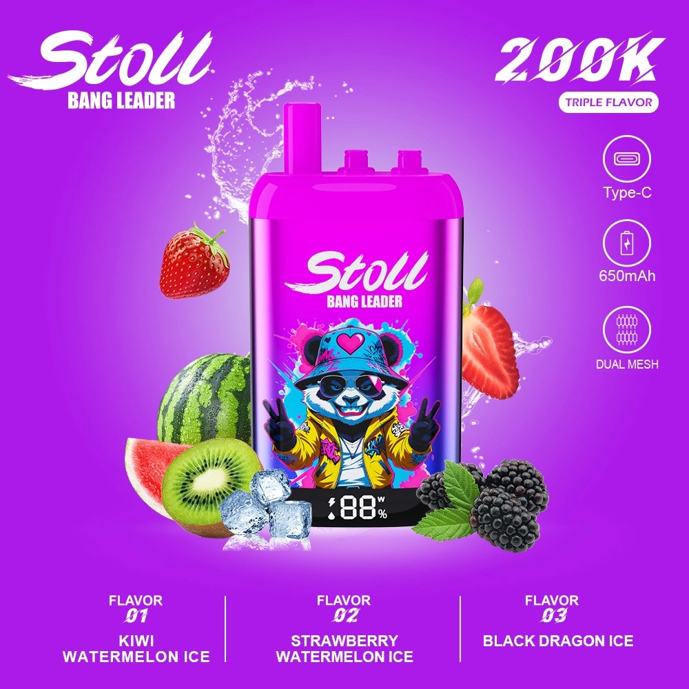 Bang Leader Triple Flavors Rechargeable 200K Puffs Vape Bang Leader vape device